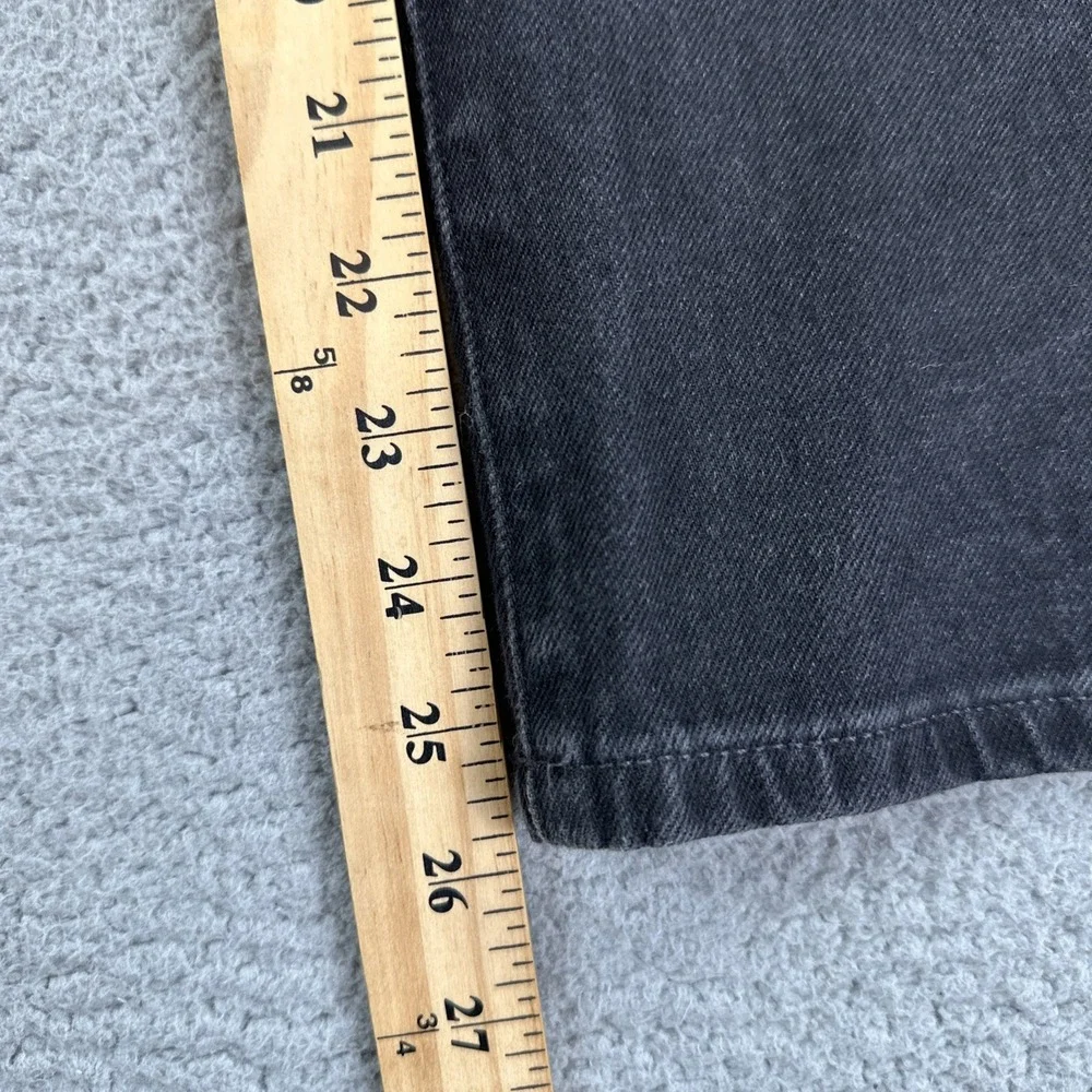 Banana Republic High Rise Slim Fit Jeans Women 34 Black Stretch Premium Denim